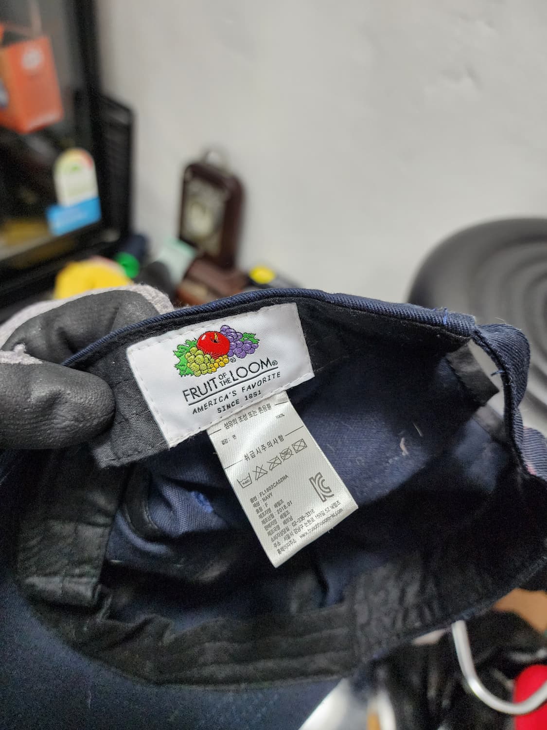 프룻오브더룸 와펜 로고 볼캡  상품이미지4