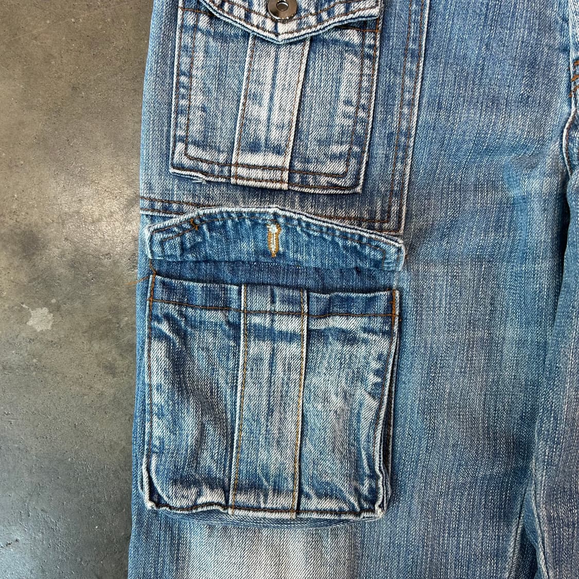 버켄스탁 빈티지 디테일 데님팬츠 상품이미지3