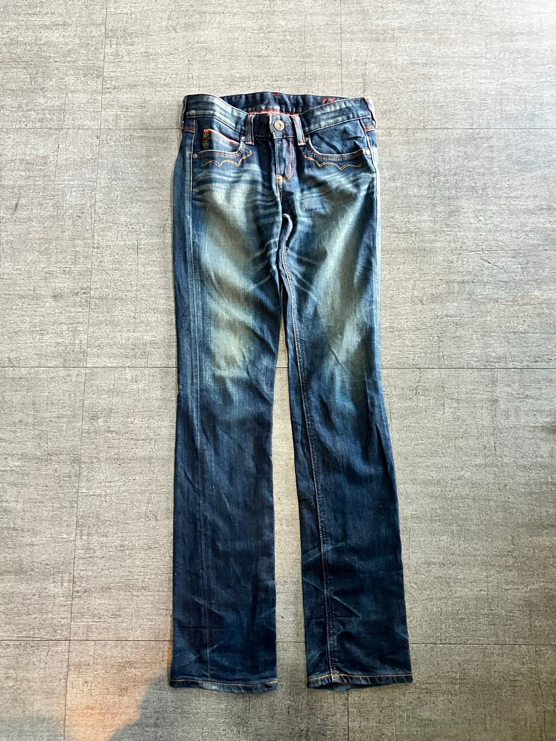 Edwin 에드윈 올드스쿨보헤미안펑크 웨스턴 데님롱팬츠 상품이미지2