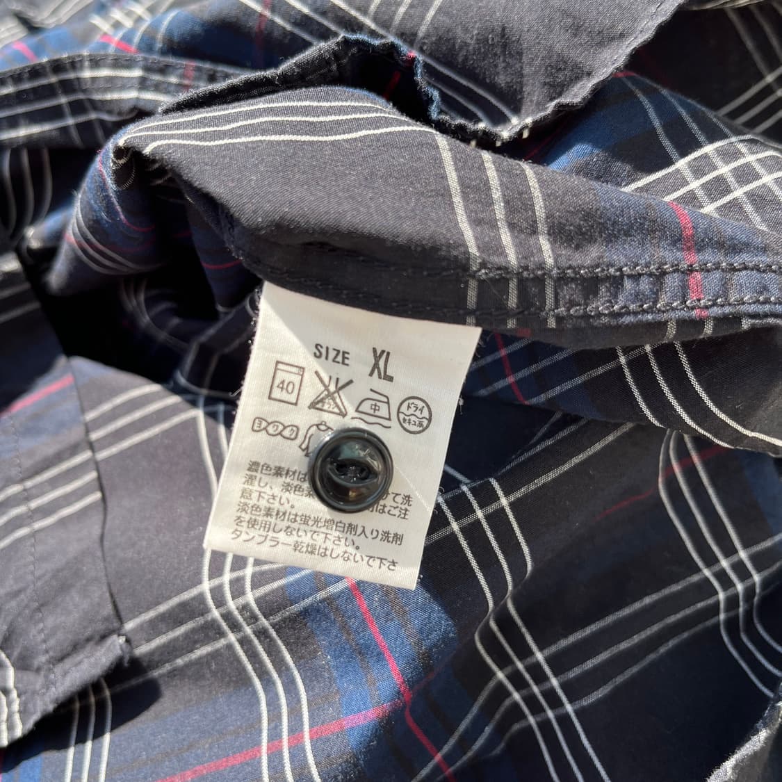 리바이스 일본판 레드탭 체크 셔츠 (실측확인) 상품이미지6