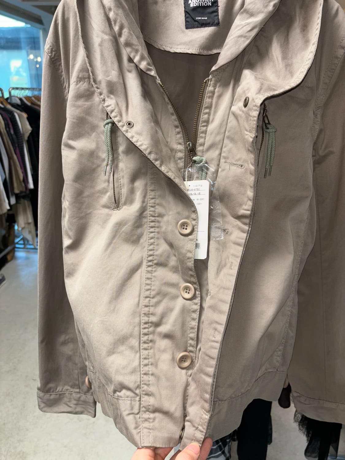 Another edition 히든후드 자켓 상품이미지6