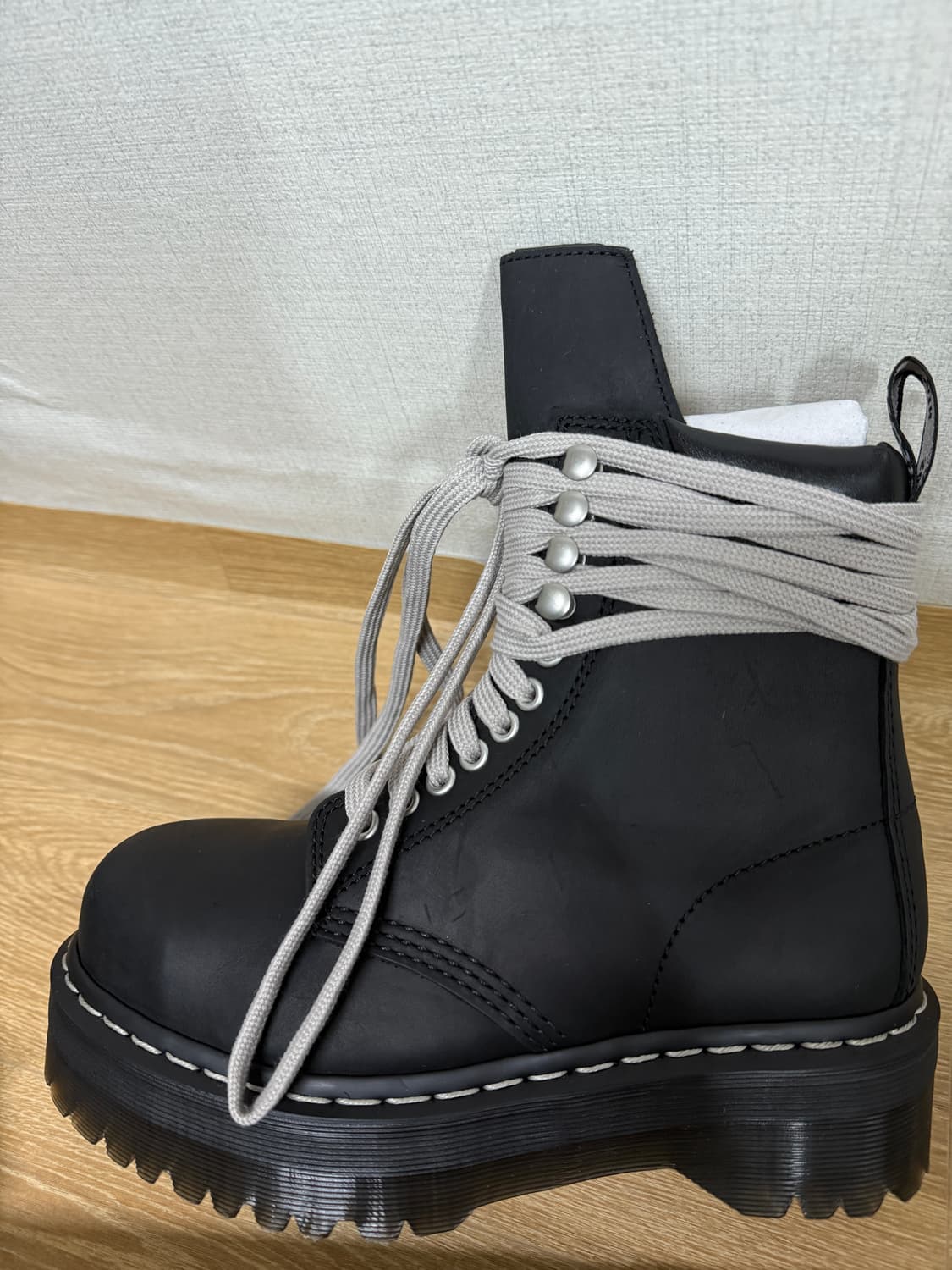 릭오웬스 닥터마틴 스틸토 부츠 (새상품) 상품이미지7