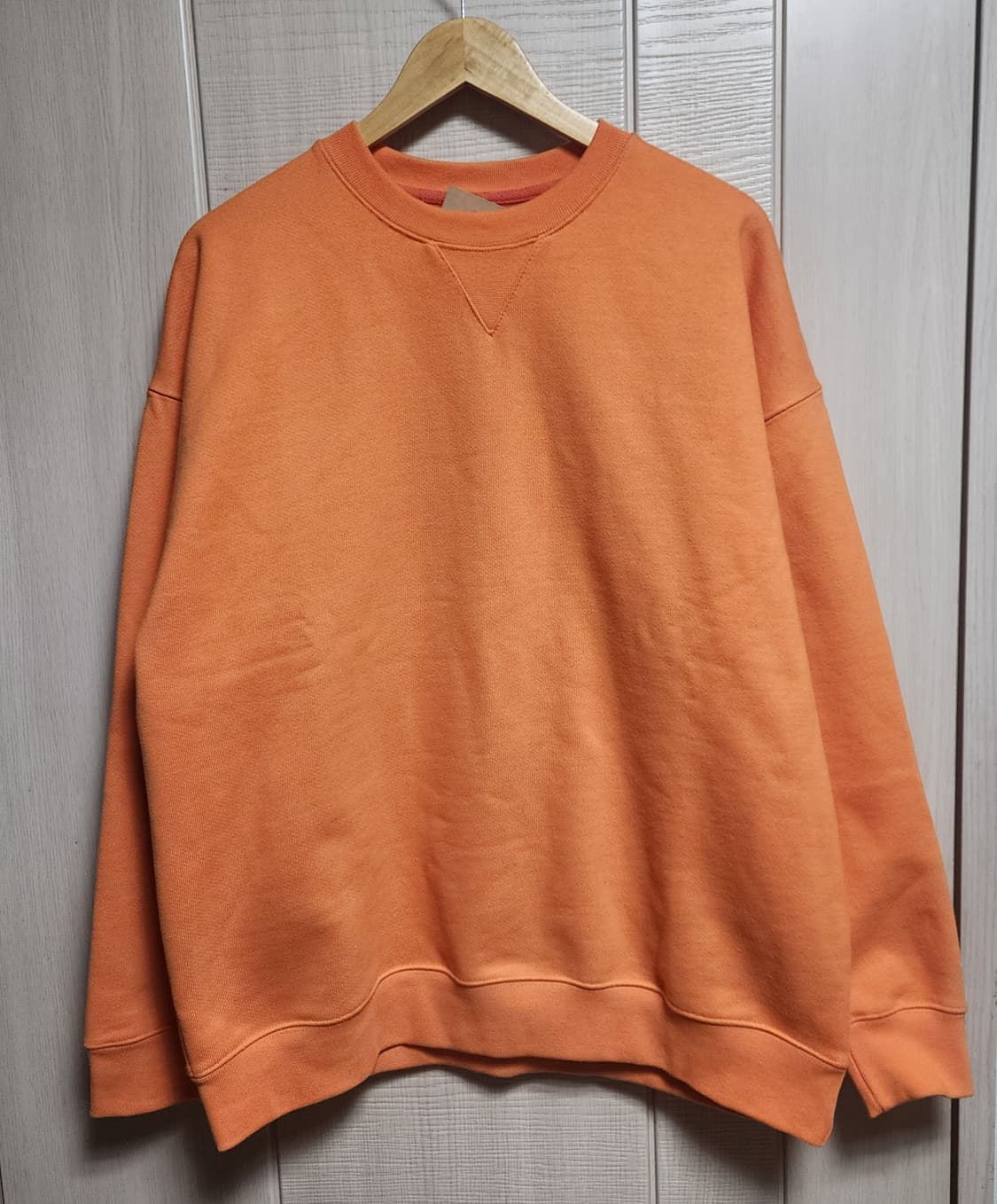 Jersey Factory 오렌지 맨투맨 티셔츠 (L~XL)(새상품) 상품이미지2