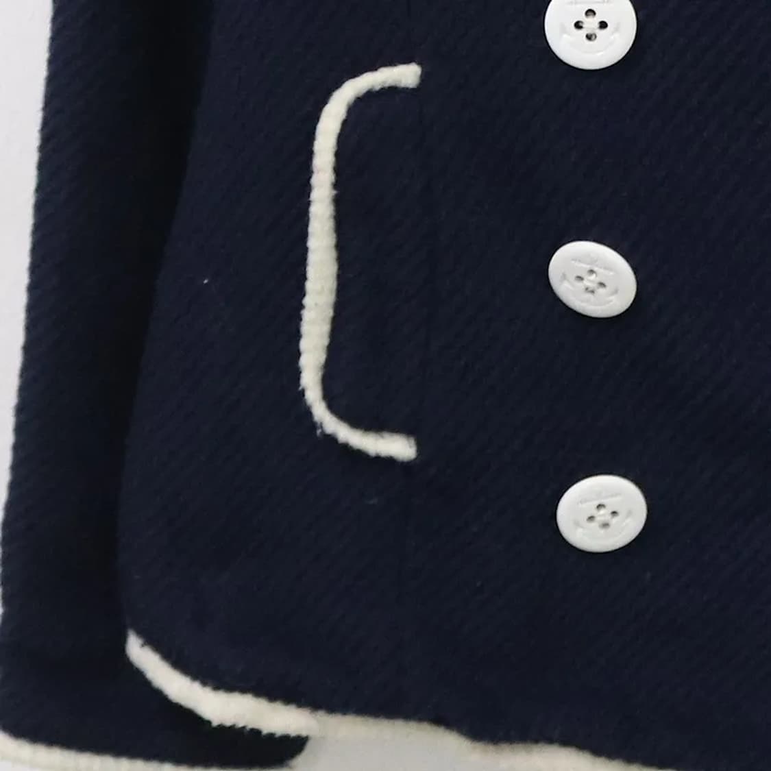 BLUE ROGUE 프레피룩 울 더블 자켓 61455 상품이미지4