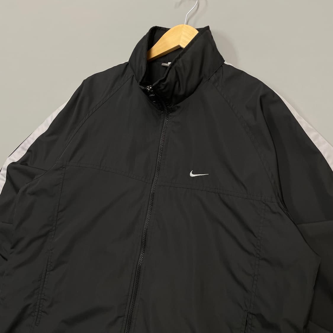 나이키 스우시 사이드라인 바람막이 블랙 L 상품이미지3