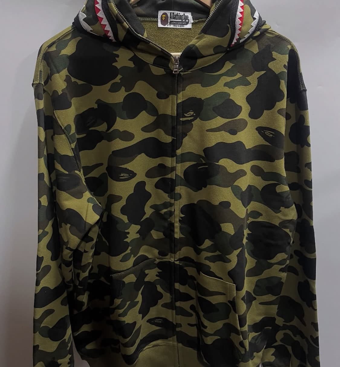 베이프 녹계,황계 후드집업 상품이미지3