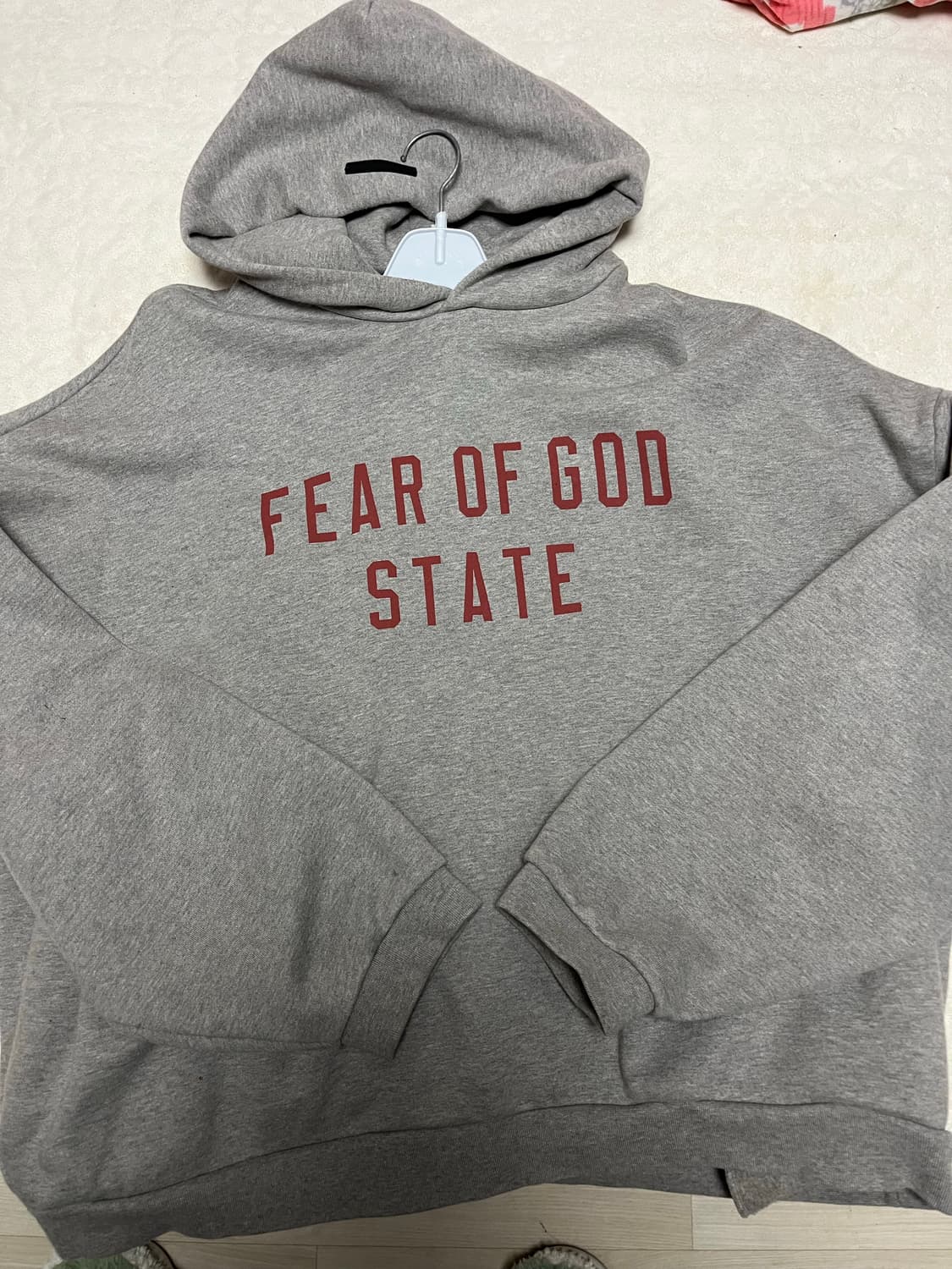 피어오브갓 에센셜 스테이트 기모 후드티 2XL 상품이미지1