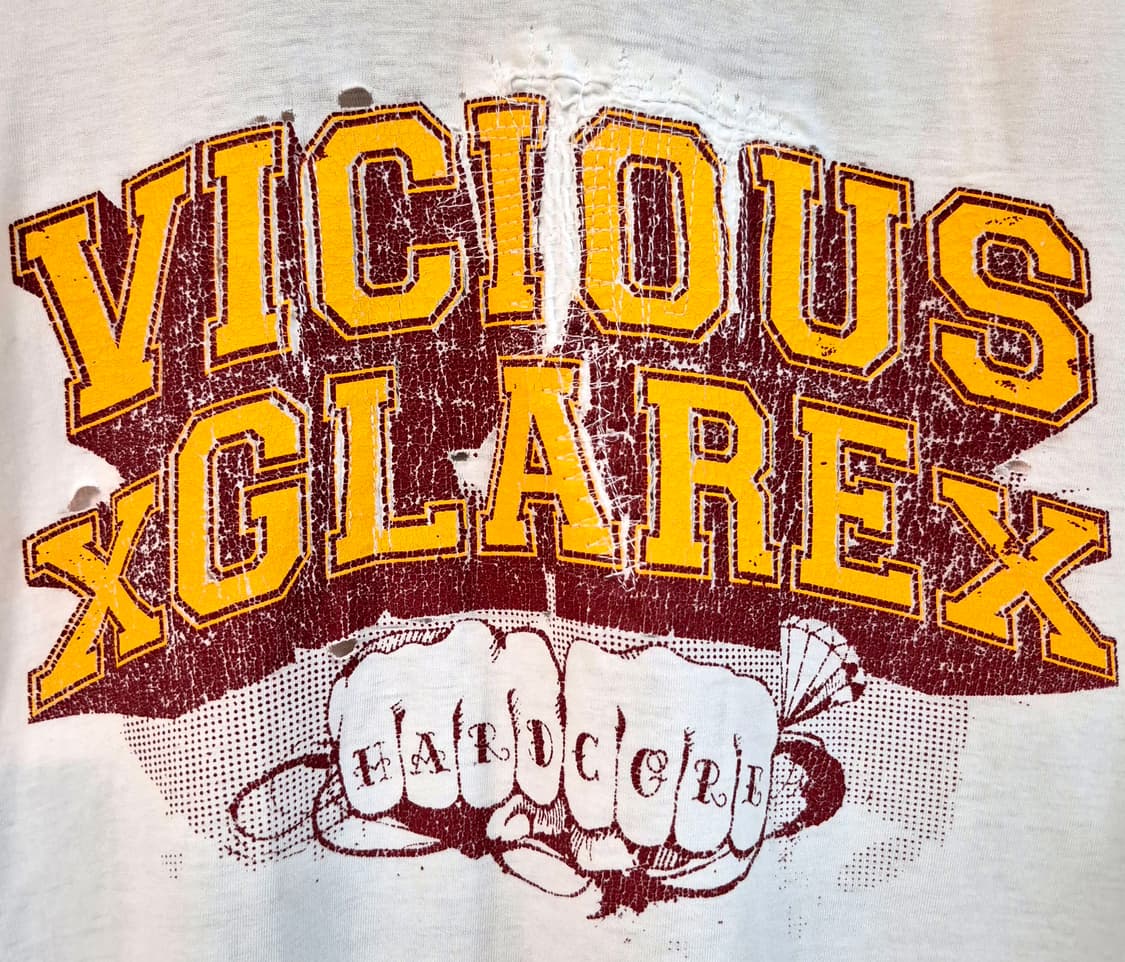 00s VICIOUS GLARE Band
Merch T-Shirt 
 상품이미지1