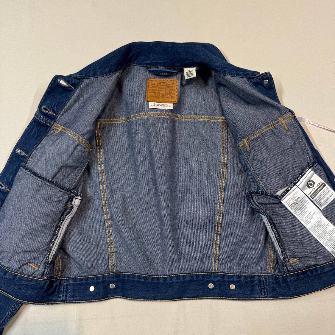 S) 리바이스 프리미엄 Big E 3세대 청 데님 자켓 상품이미지5
