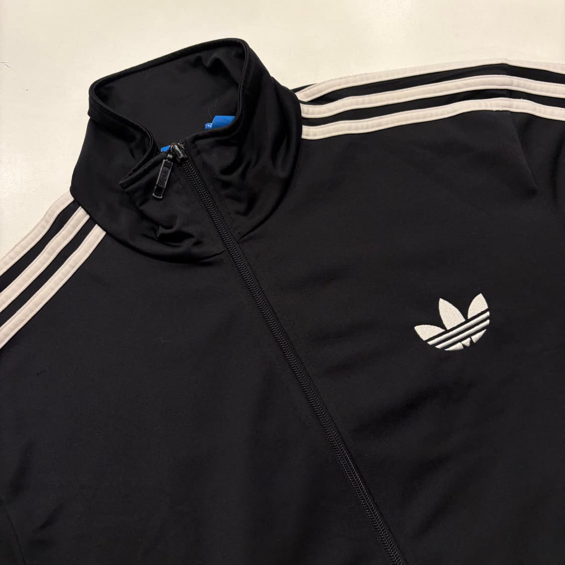 [110] 12s 아디다스 파이어버드 삼선 블랙 트랙탑 져지 D520 상품이미지3