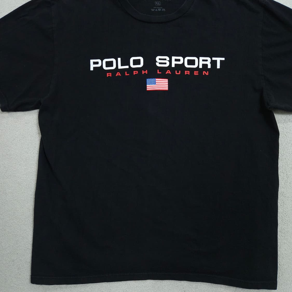 폴로 스포츠 반팔 XL 블랙 상품이미지2