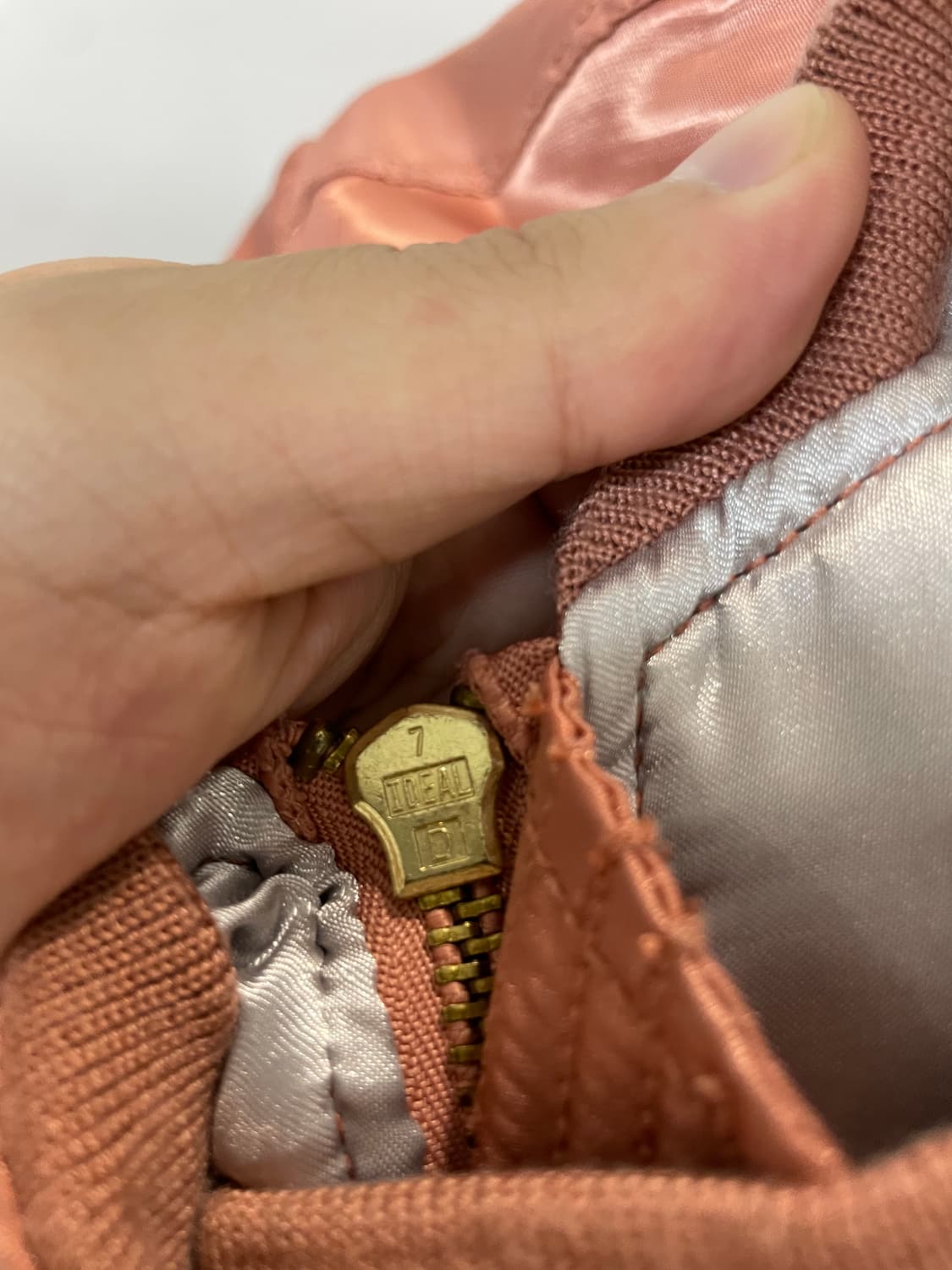 (L) Gap 갭 프리마로프트 핑크 ma1 봄버 자켓 상품이미지7