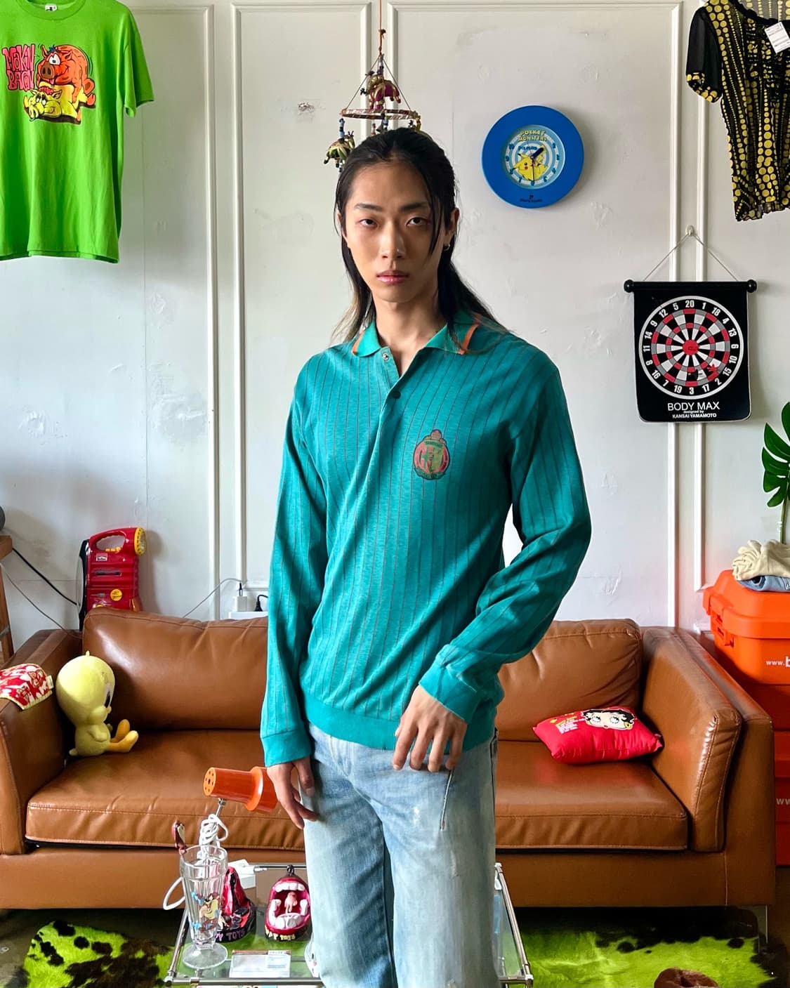 1980-90s Jardan Losh Old Rugby PK-Shirt 상품이미지2