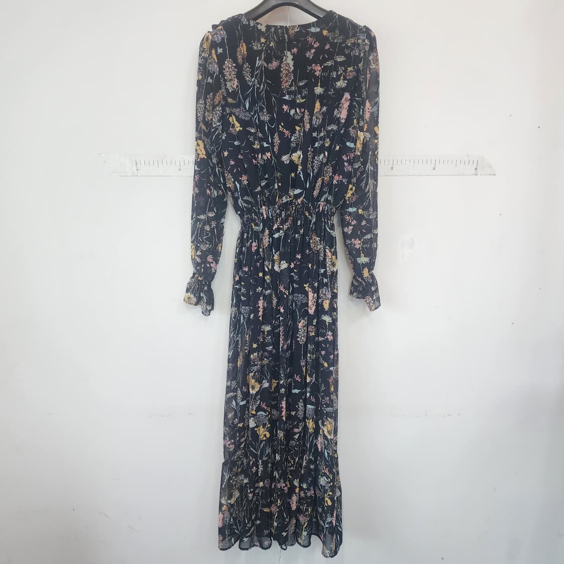 플라스틱 아일랜드 플라워 롱 원피스 상품이미지7