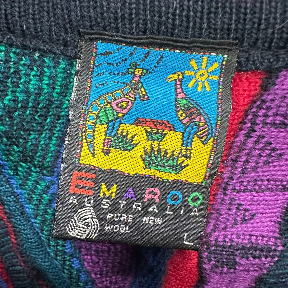 100 EMAROO 남자 쿠지맛 케이블 니트 상품이미지3