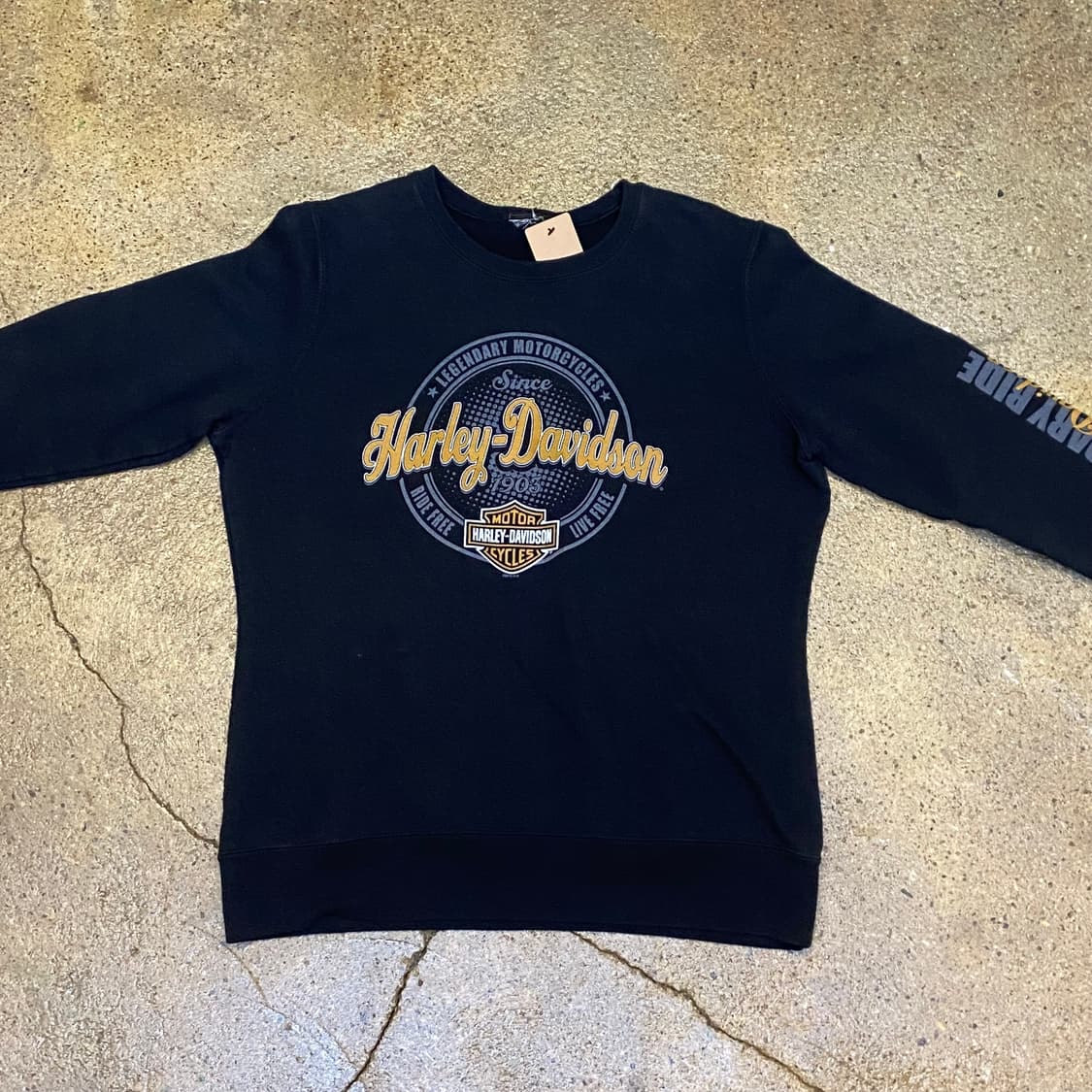 USA 미국 빈티지 할리 데이비슨 맨투맨 상품이미지2
