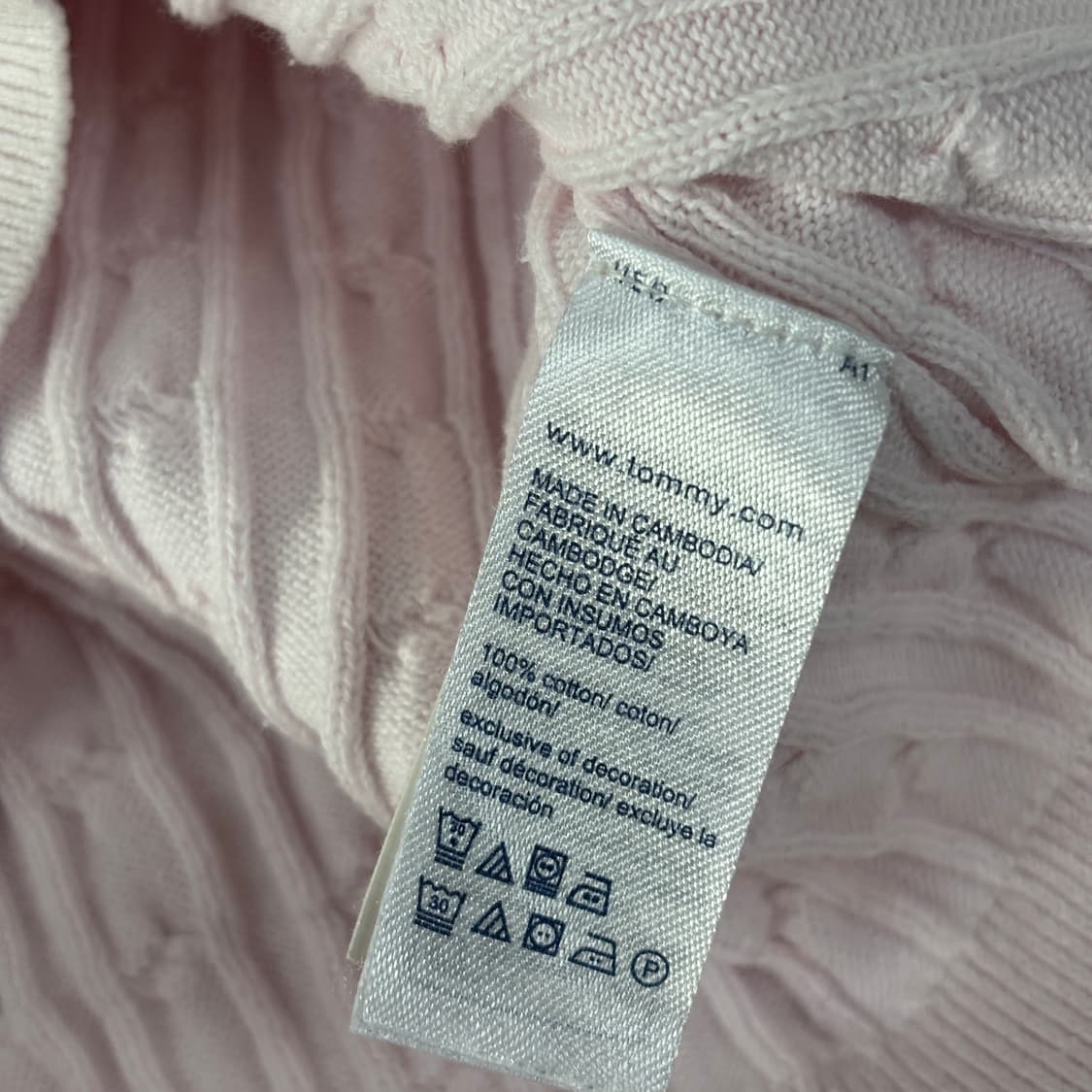 타미힐피거 반팔 니트 상품이미지7