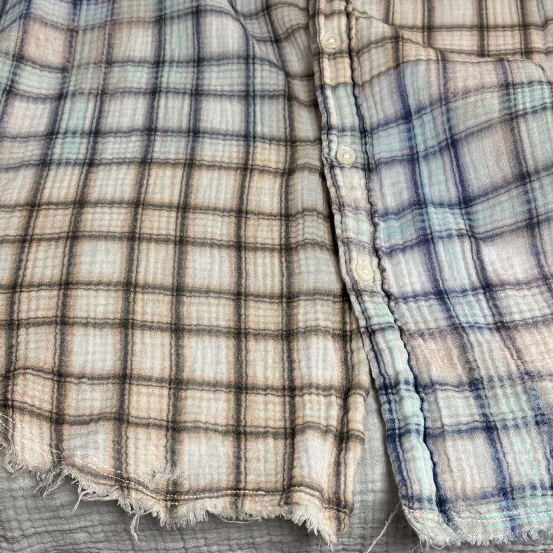 M) R13 알써티 드랍넥 셔츠 파스텔 상품이미지8