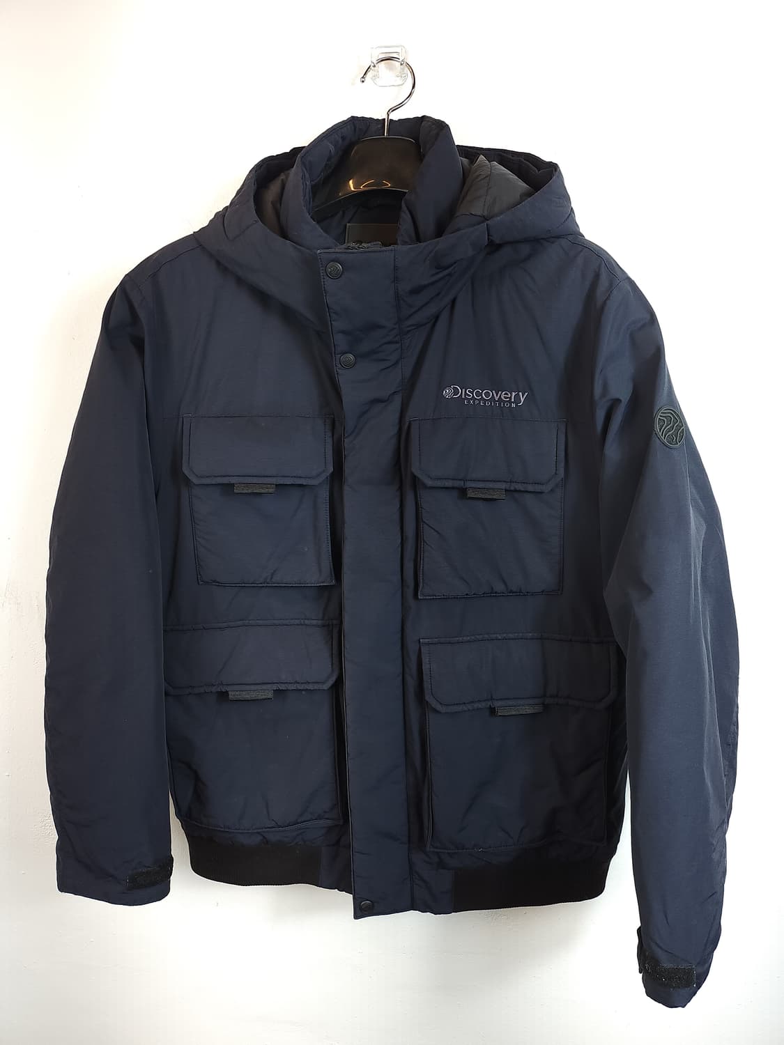 디스커버리 포켓 프리미엄다운패딩 네이비 100 L 상품이미지1