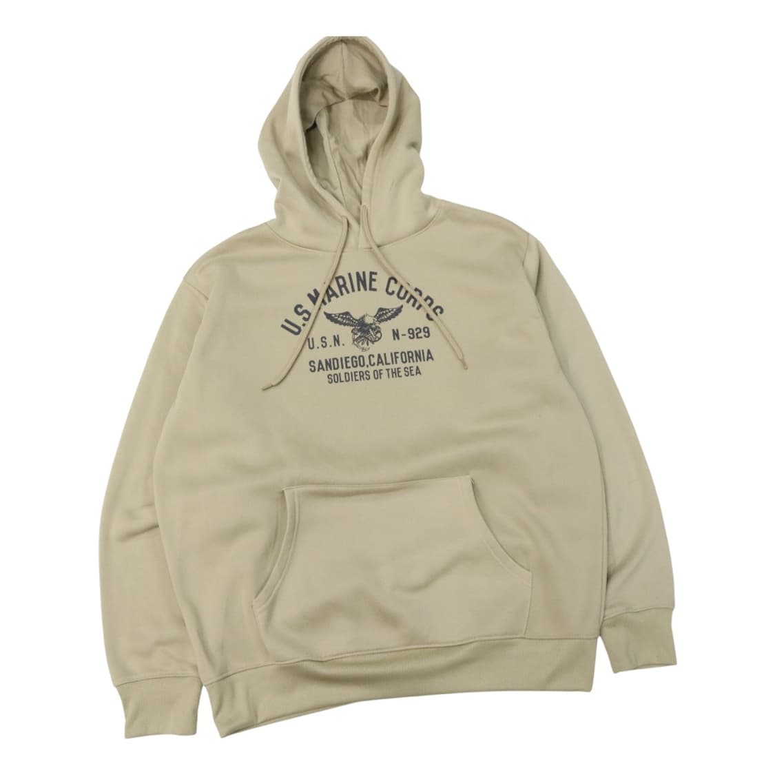 BARCEDOS 바르세도스 미해병 밀리터리 베이지 후드  상품이미지1