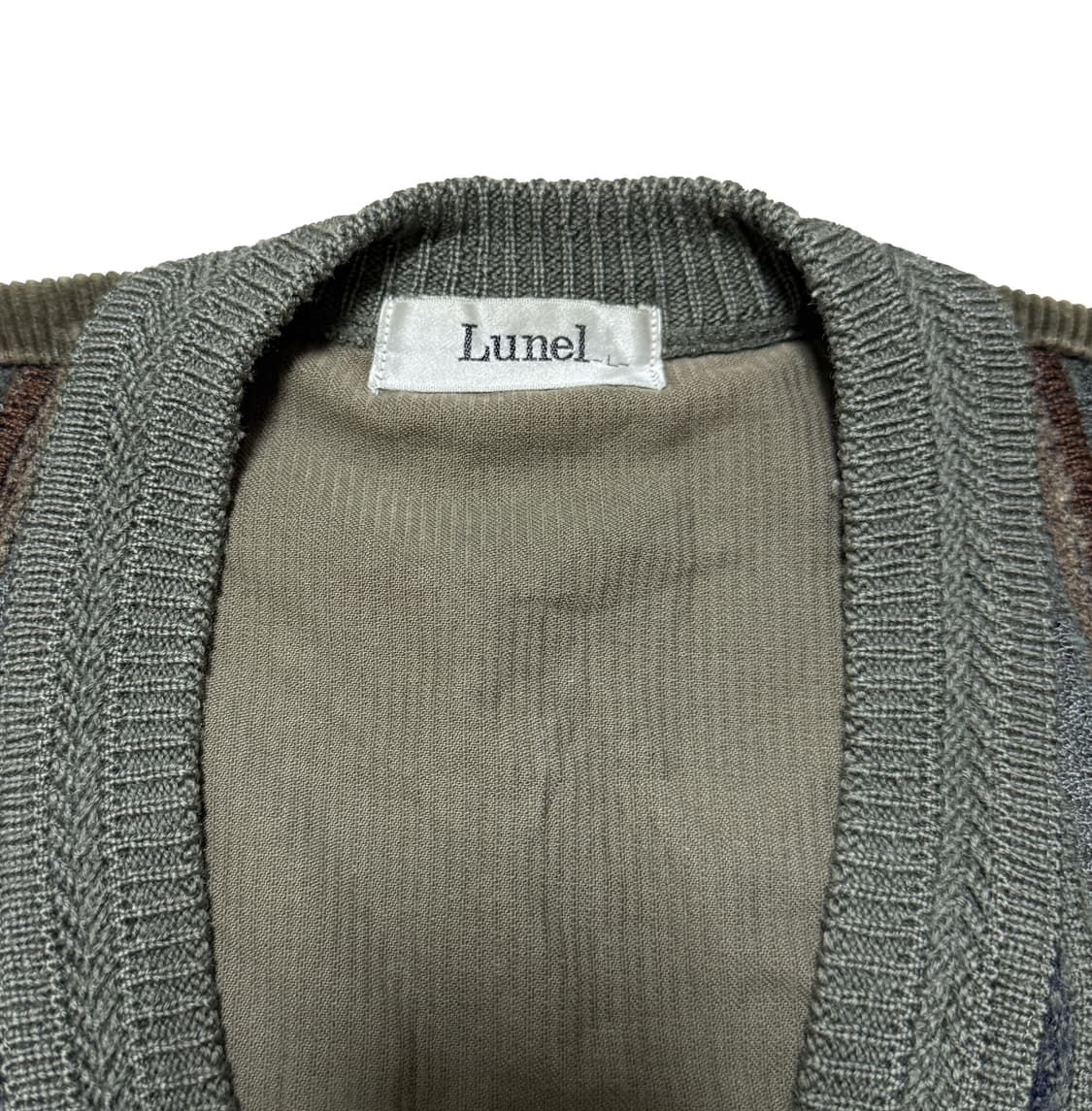 Lunel 빈티지 케이블 니트 베스트 상품이미지3