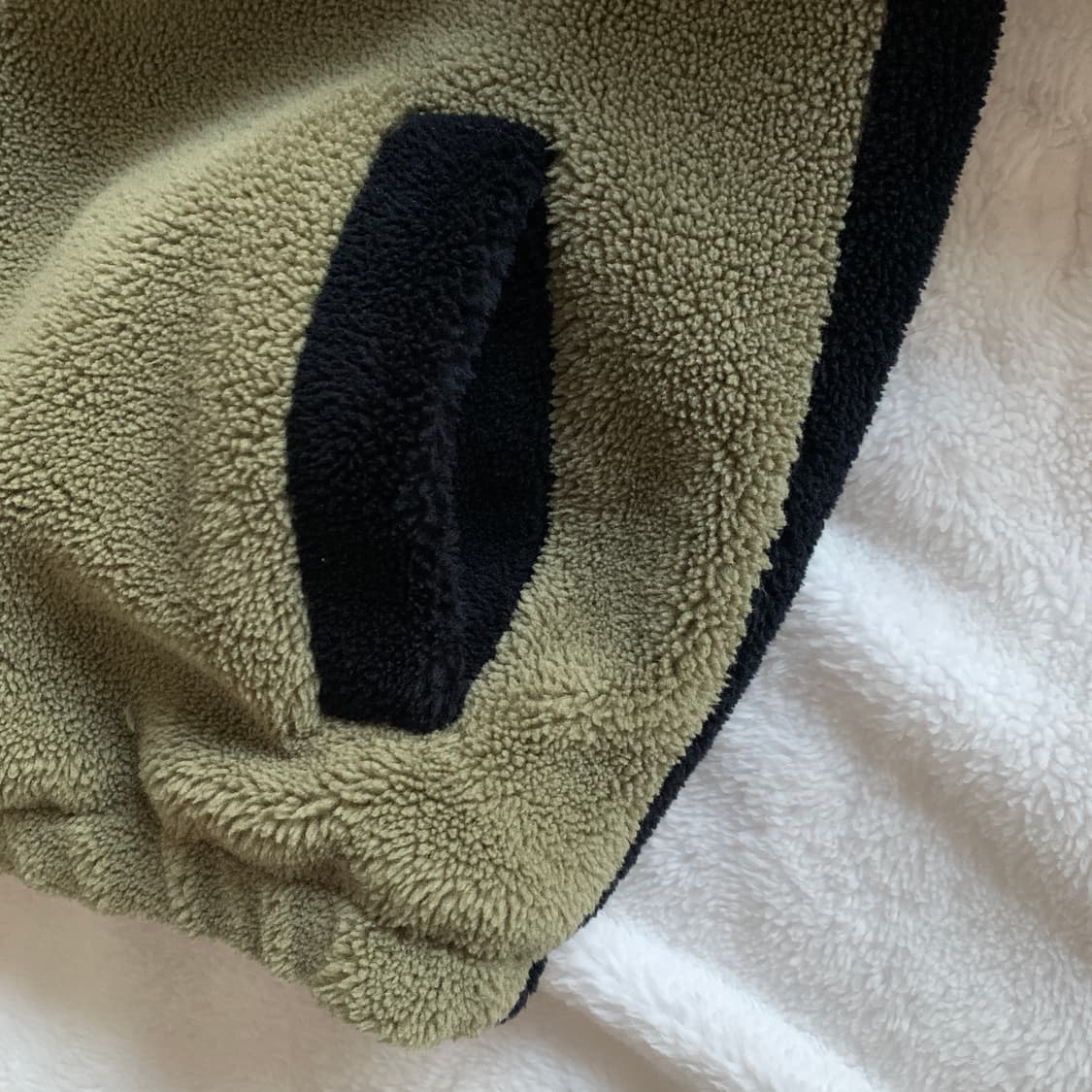 자라 ZARA 키즈 컬러 블럭 플리스 재킷 여성 후리스 집업 상품이미지4