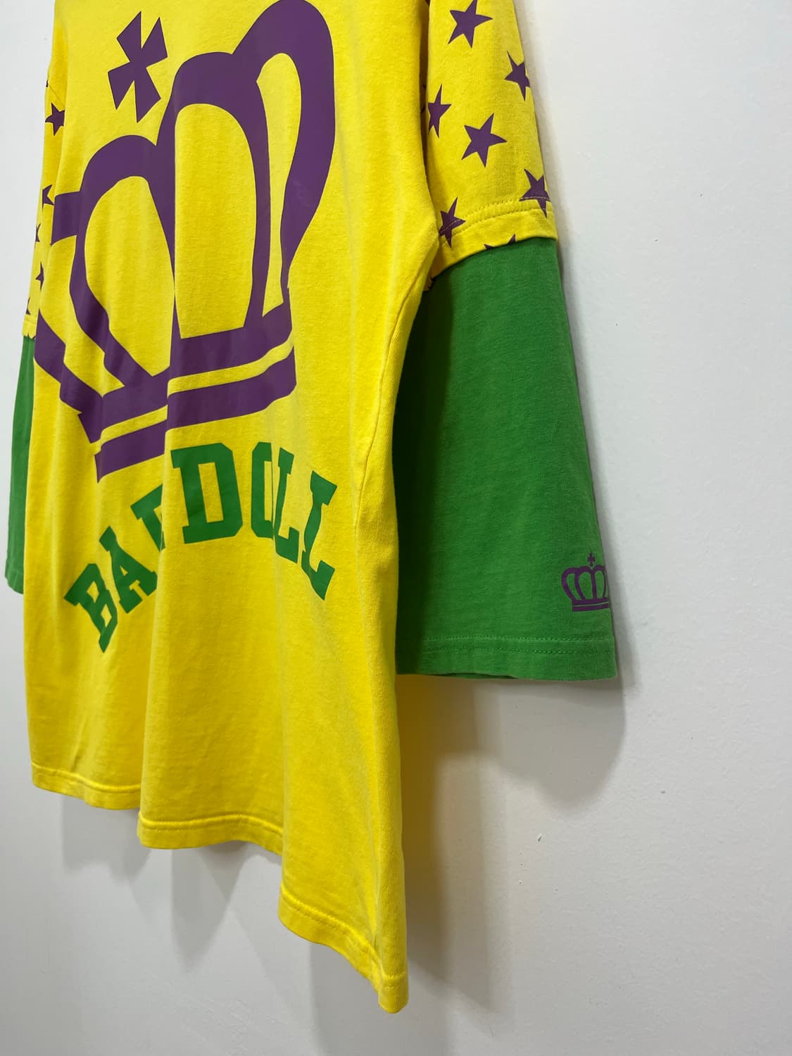 y2k baby doll 왕관 별 레이어드 롱슬리브 티셔츠  상품이미지4