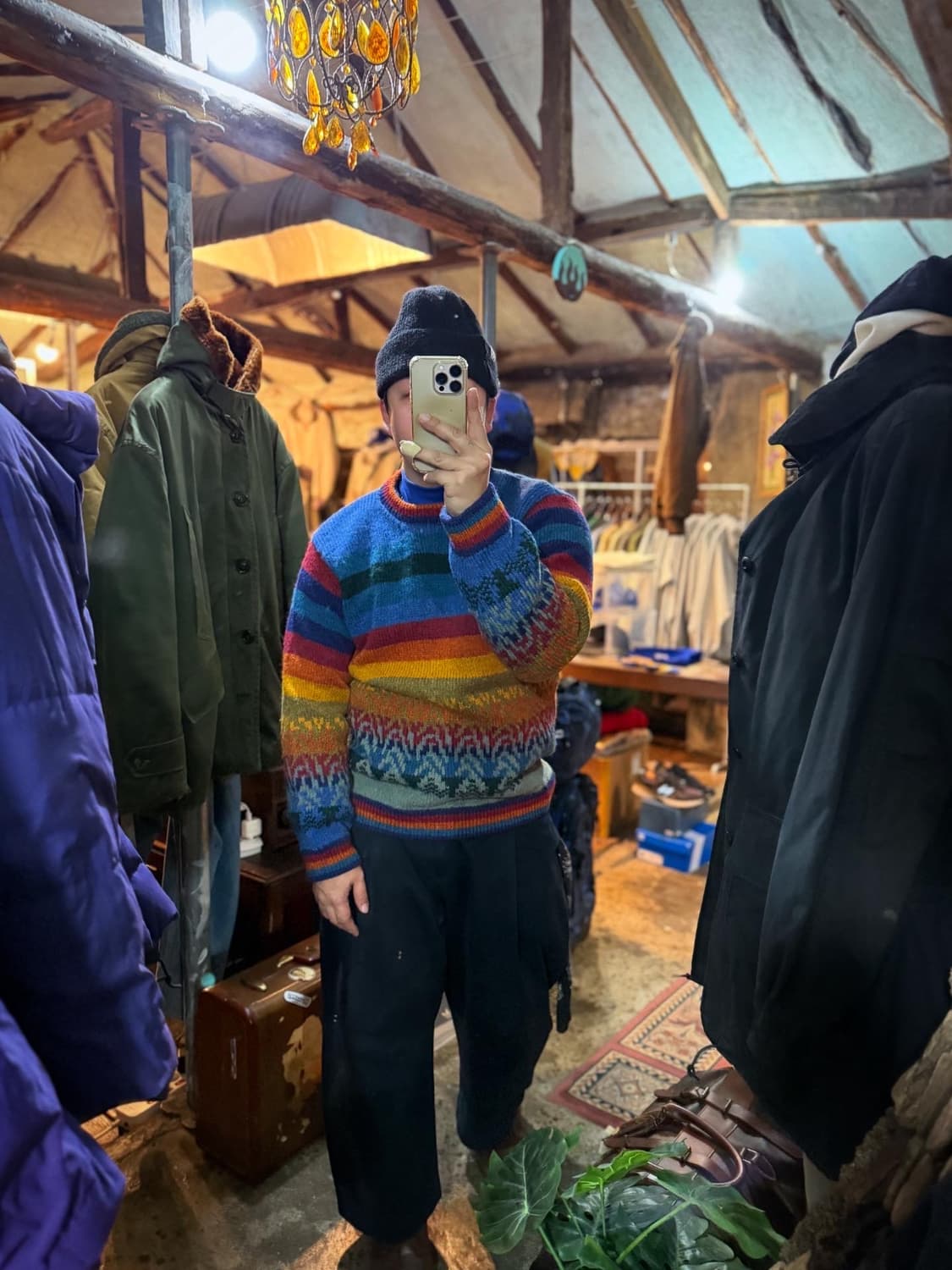 1990’s L.L.Bean Wool Navajo Knit 상품이미지10