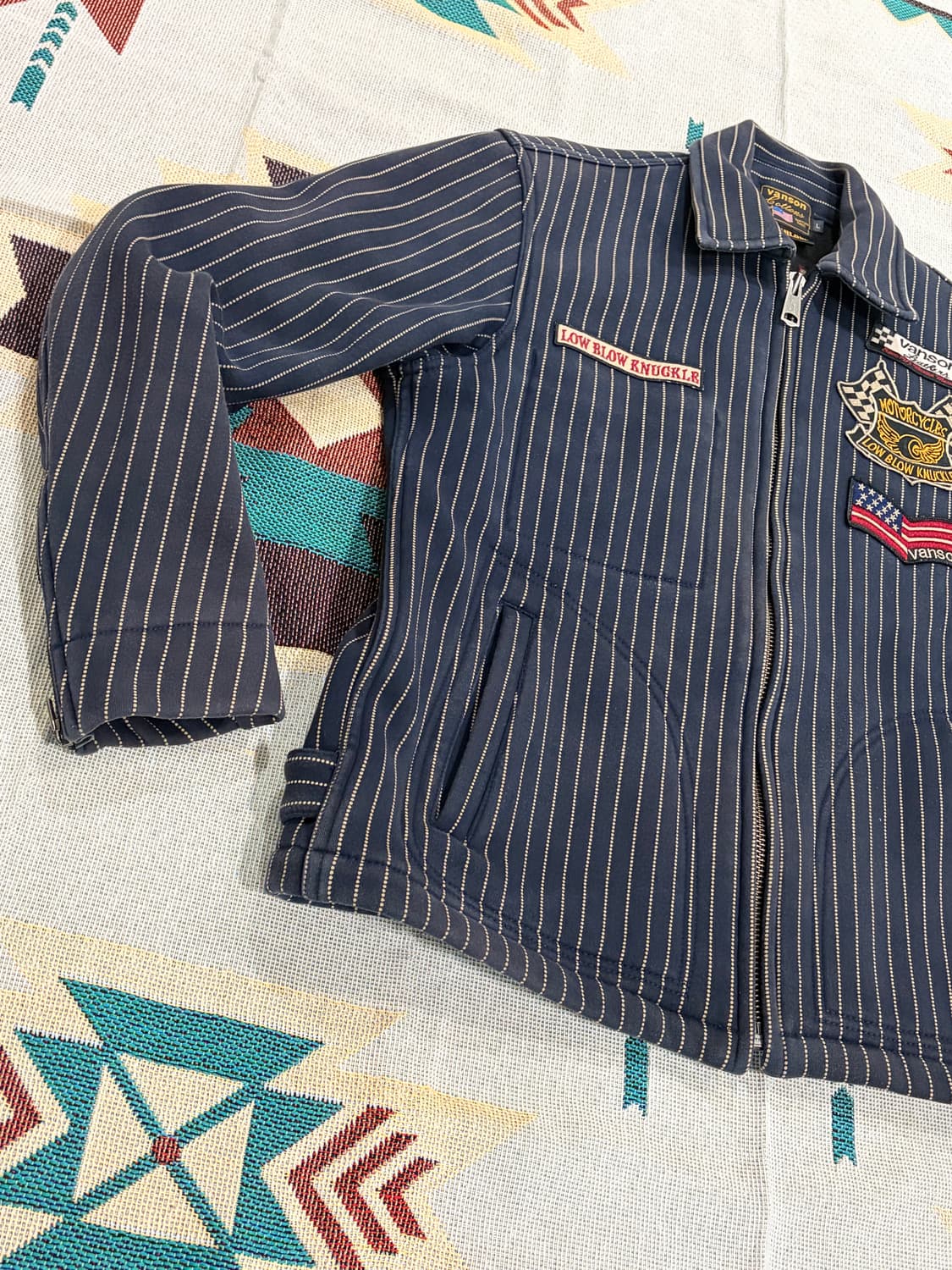 밴슨x로우블로우너클 와바시 스포츠 자켓 상품이미지3