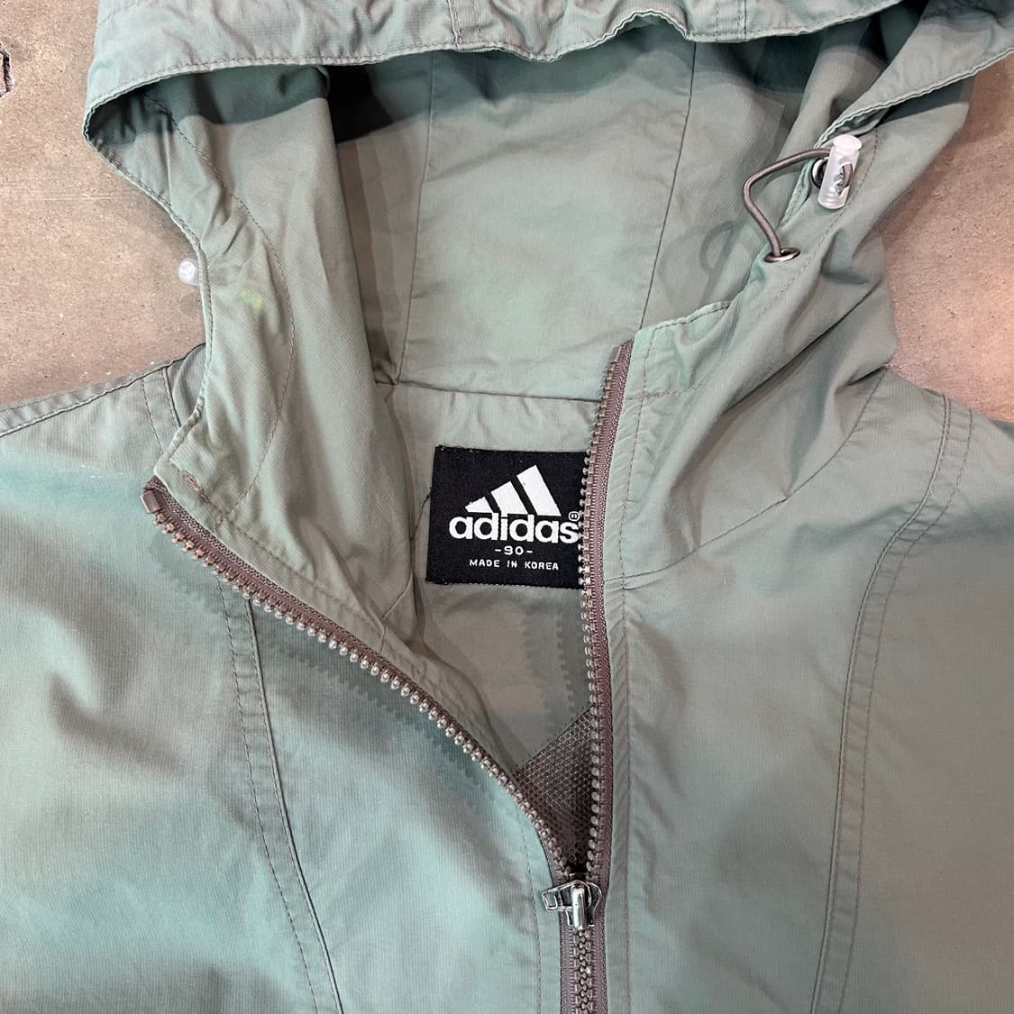 빈티지 아디다스 아노락 후드 바람막이 상품이미지5