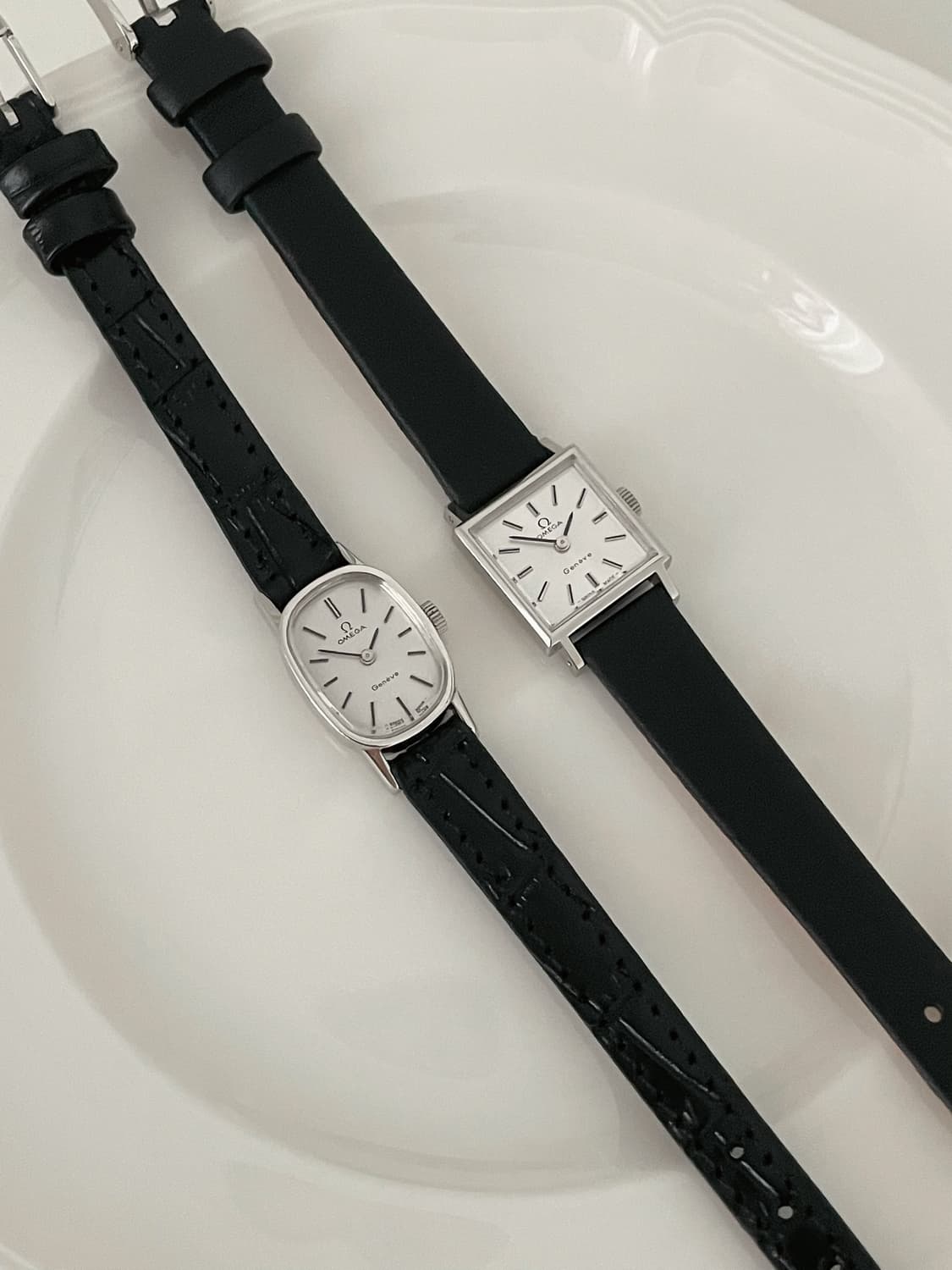 OMEGA Genève square winding watch/오메가 시계 상품이미지3