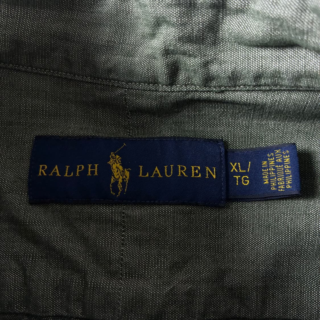 Polo 폴로 랄프로렌 카키 그린 옥스포드 셔츠 상품이미지4