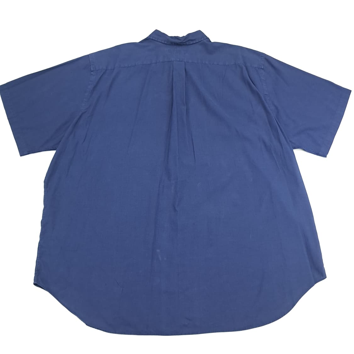 Co498 4XL Tall 폴로 랄프로렌 네이비 린넨코튼 반팔 셔츠 남방 상품이미지7