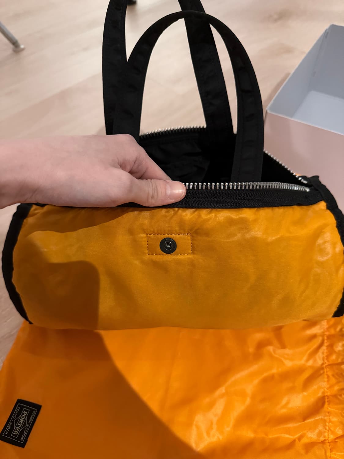 Poter 탱커 더플백 S 블랙 상품이미지6