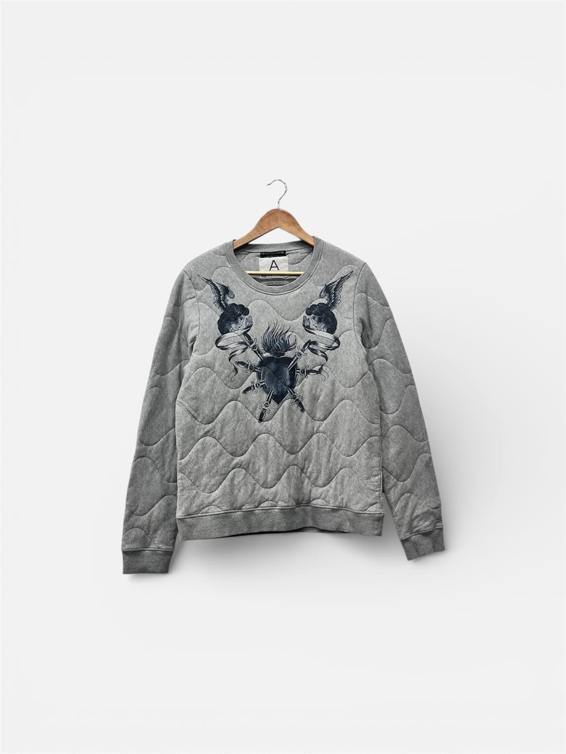 텐꼬르소꼬모 천사 퀼팅 맨투맨 남성 L 상품이미지1