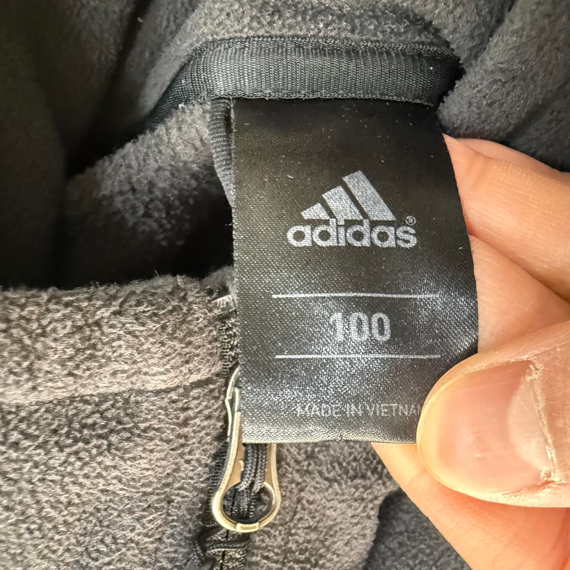 100 아디다스 플리스 자켓 0323T 상품이미지3