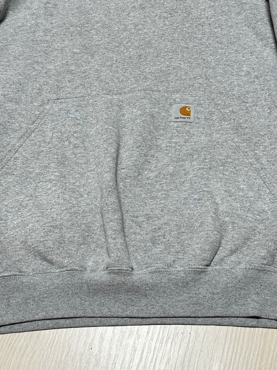 칼하트 CARHARTT 미드웨이트 오리지널핏 기모 후드티 그레이 상품이미지5