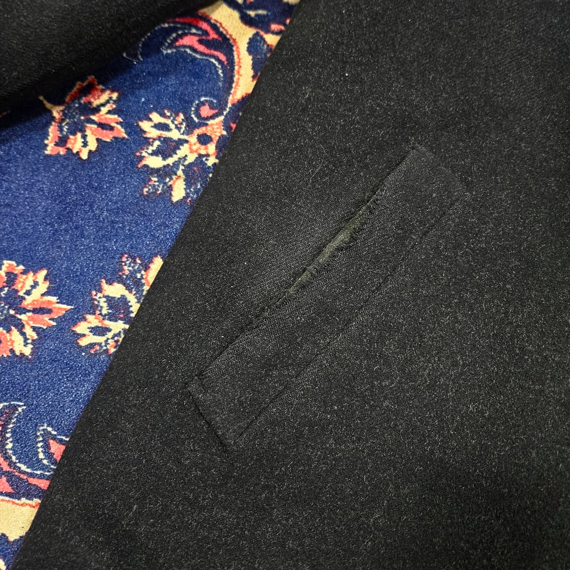 입생로랑(Y.S.L) 울 캐시미어 혼방 발마칸 코튼(내피 탈부착O) 상품이미지9