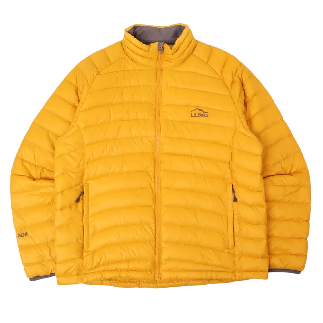 LLbean 엘엘빈 600 옐로우 라이트 다운자켓 경량패딩 상품이미지1