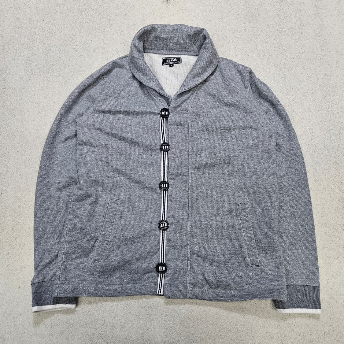 빔즈 숄카라 가디건 M 상품이미지1