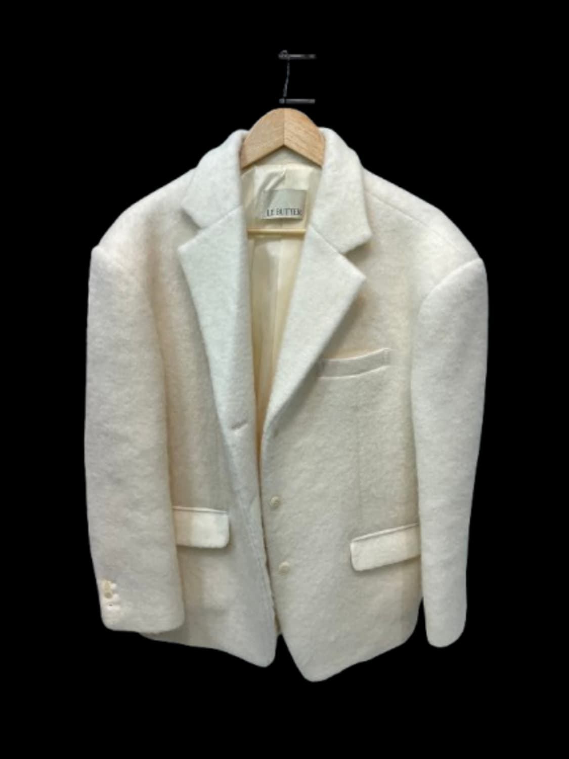 르버터 아이보리 울 혼방 자켓 상품이미지1