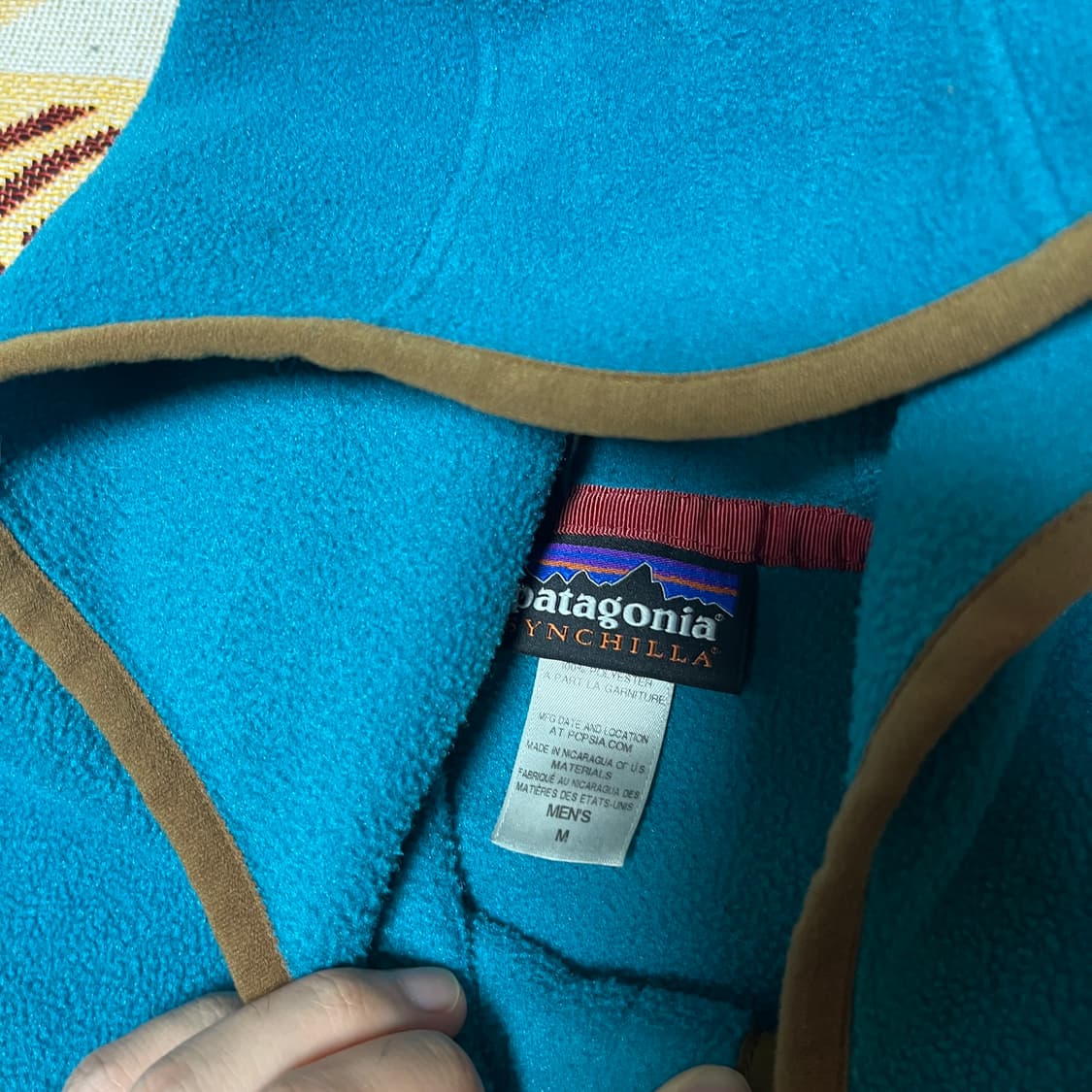 파타고니아 신칠라 후드 스냅티 m 상품이미지5