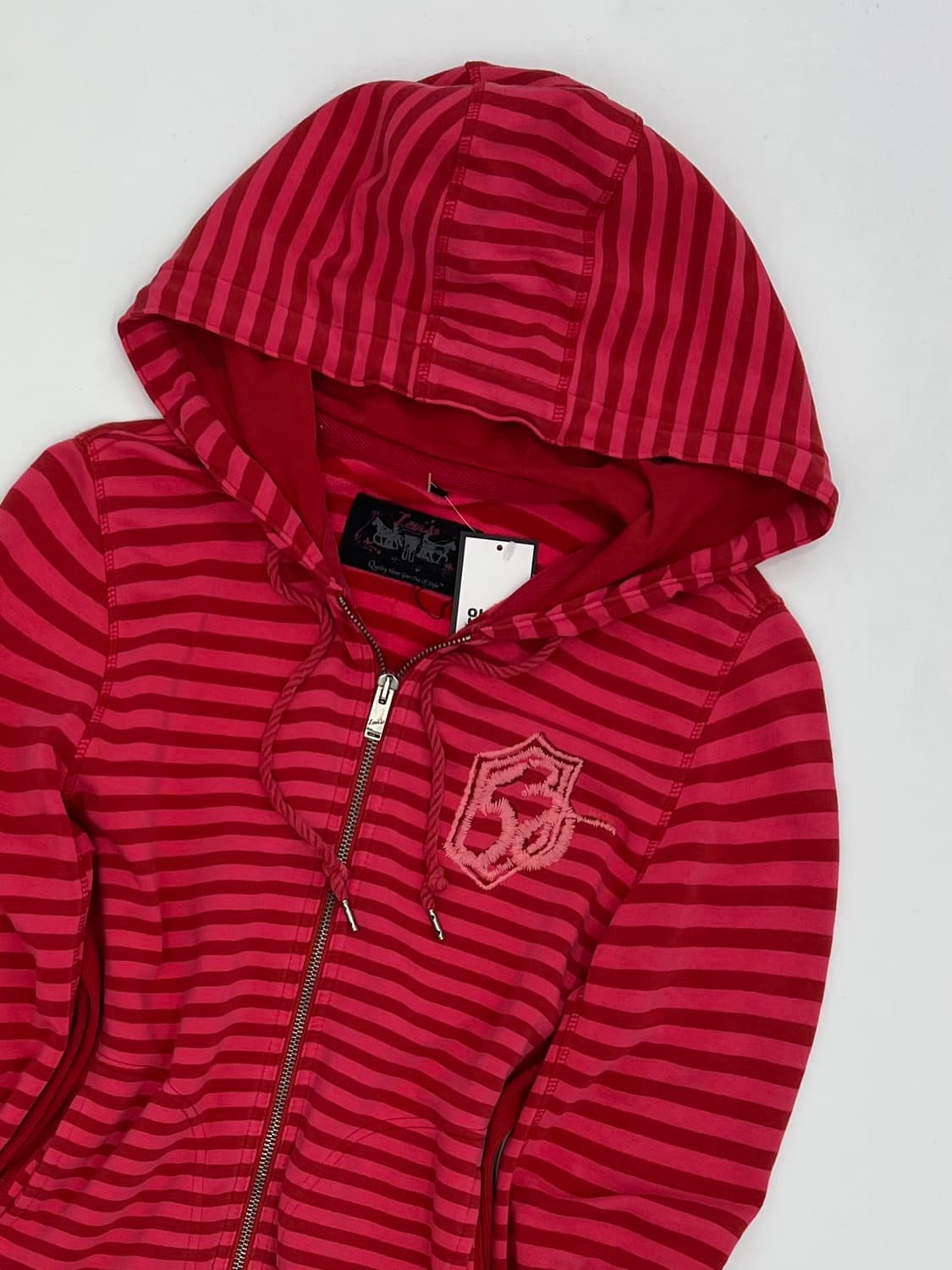 리바이스 스트라이프 후드집업 상품이미지2