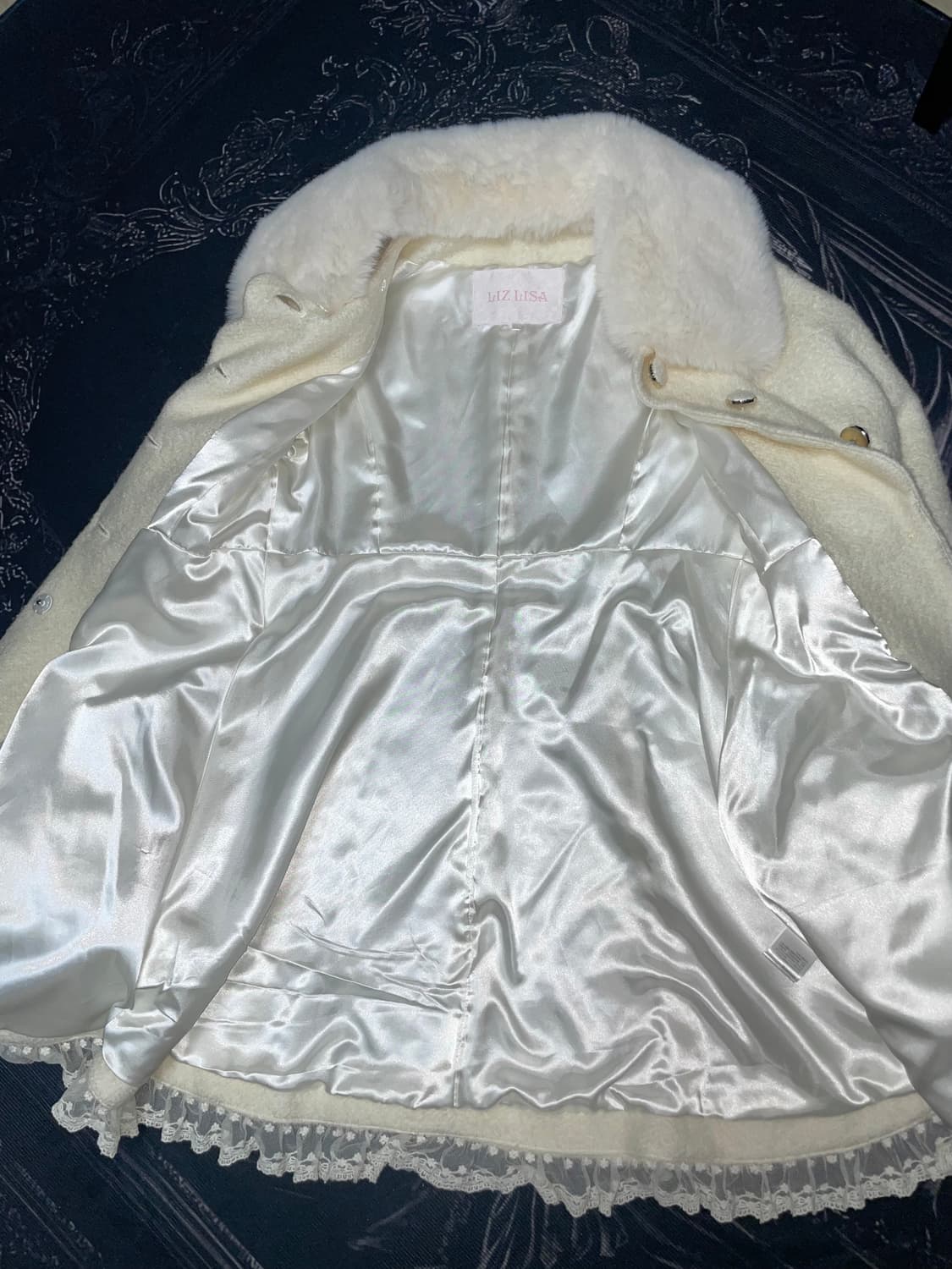 리즈리사 하트버클 퍼코트 히메갸루 양산형 상품이미지8