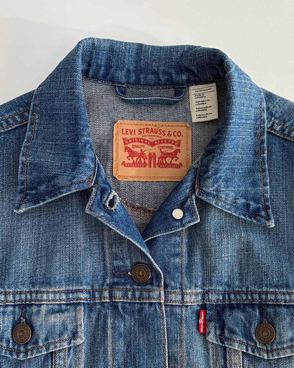 [XS]리바이스 Levi's 3세대 빈티지워싱 트러커 자켓 상품이미지6