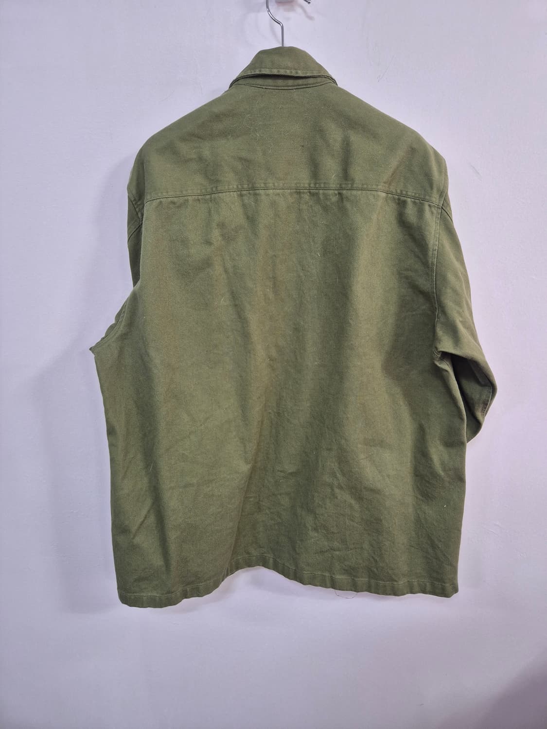 에디바우어 그린 셔츠 자켓 상품이미지3