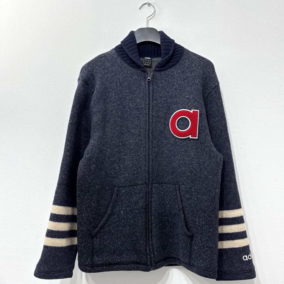 아디다스 모직 집업자켓 상품이미지1