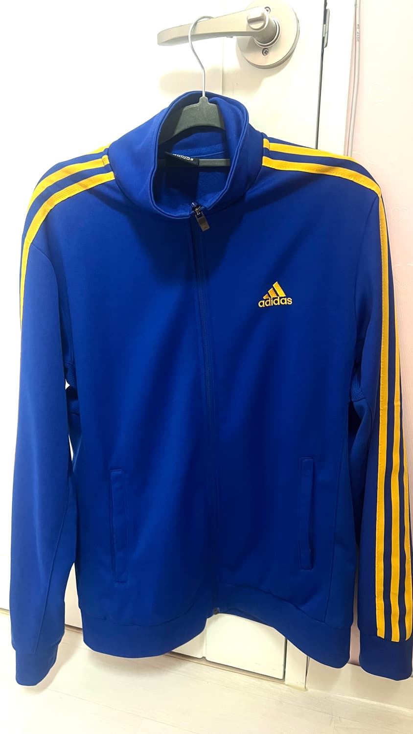 아디다스 트랙탑 져지 블루 옐로우 (100) 상품이미지1