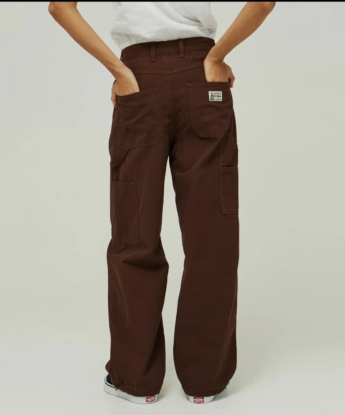 맥우드건 파번 4404 코튼 카펜터 브라운 팬츠 상품이미지1