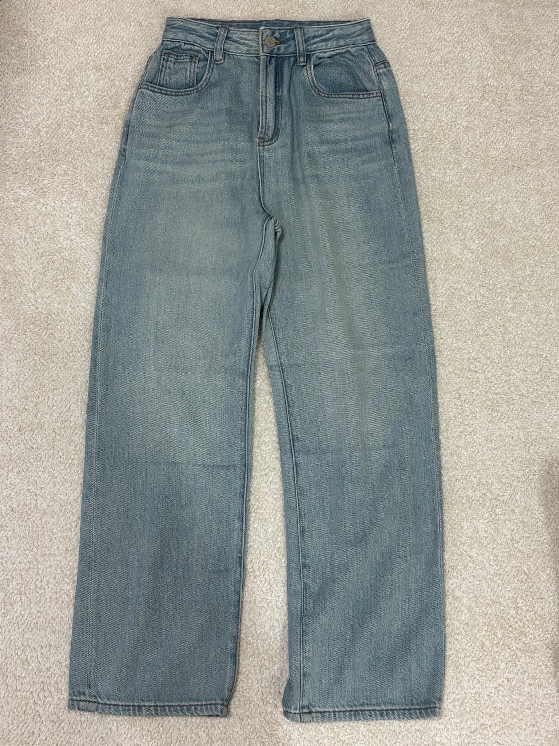 [인더바즈] 데님 팬츠 (연청 / S) 상품이미지1